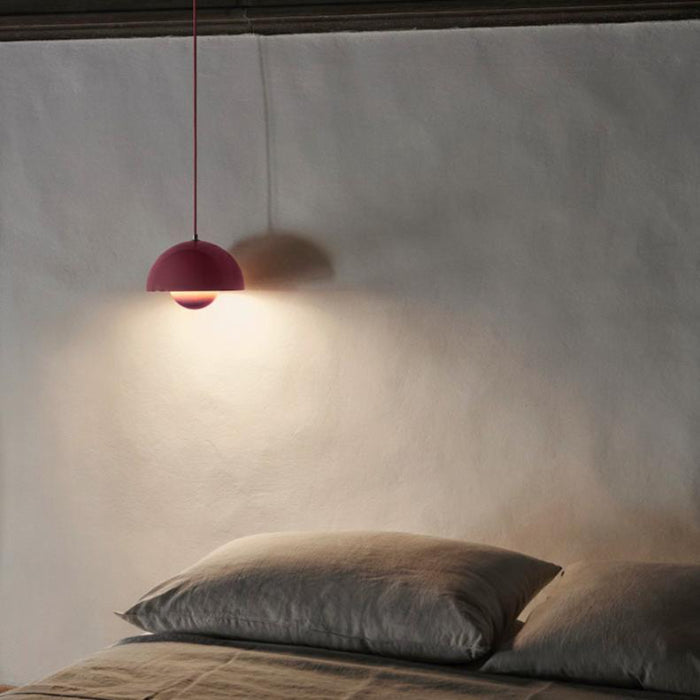 &Tradition, Flowerpot Pendant VP1, Polished Stainless Steel, Pendant,  Verner Panton