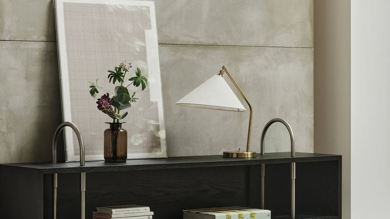 Gräshoppa Table Lamp, Fabric Shade