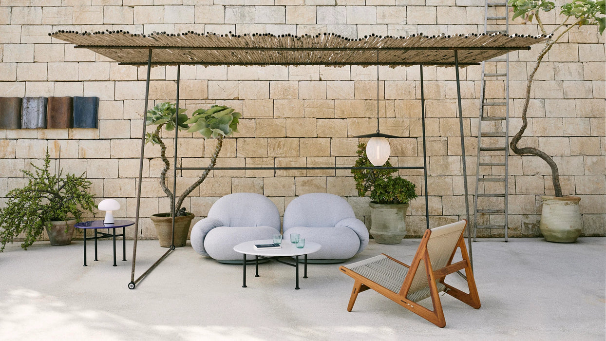 Pacha Lounge Chair with Armrest, Outdoor