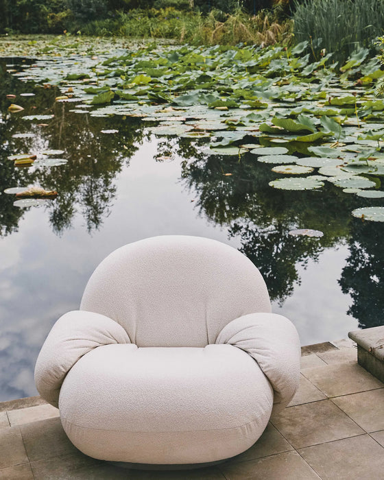 Pacha Lounge Chair with Armrest, Outdoor