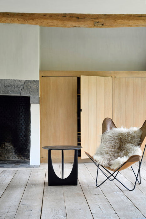 Geometric side table