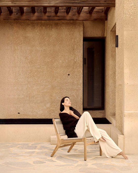 Jack Woven outdoor lounge chair