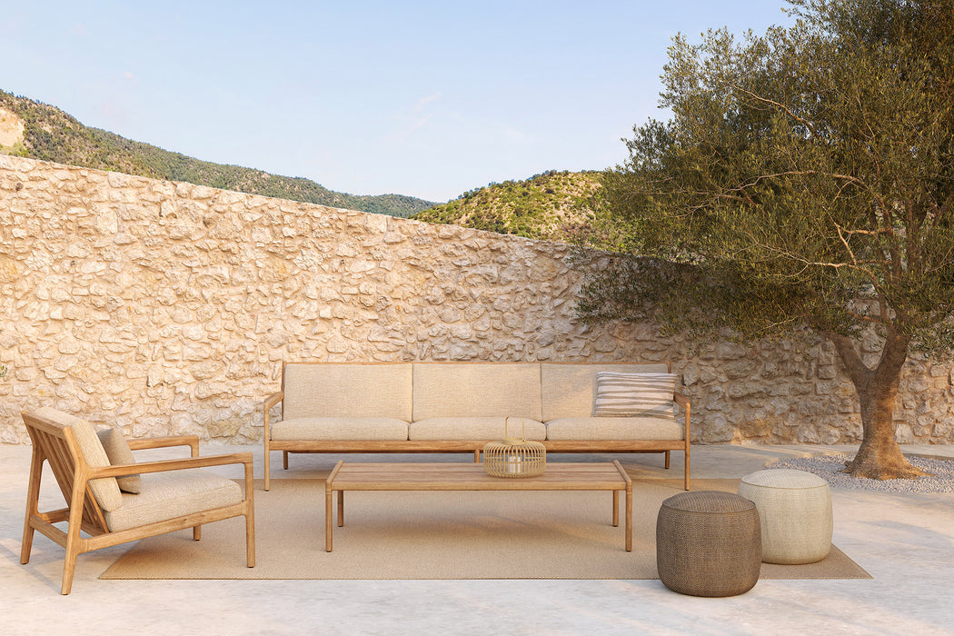 Donut outdoor pouf
