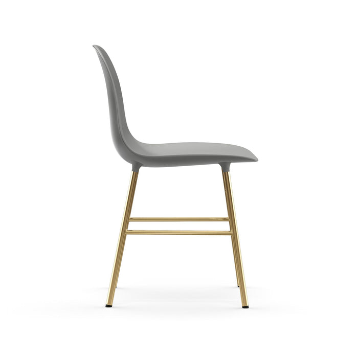 Form Chair Brass