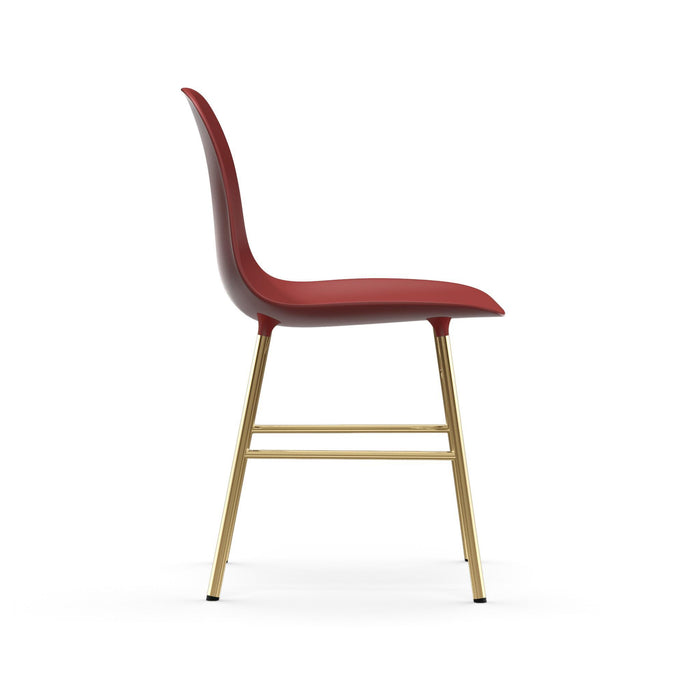 Form Chair Brass