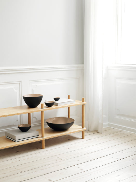 Jam Bookcase 8 poles Oak/grey