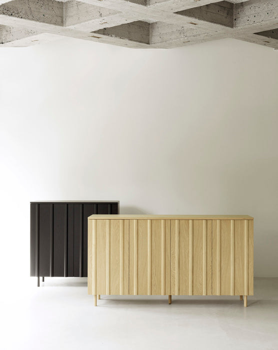 Rib Cabinet Soft Black