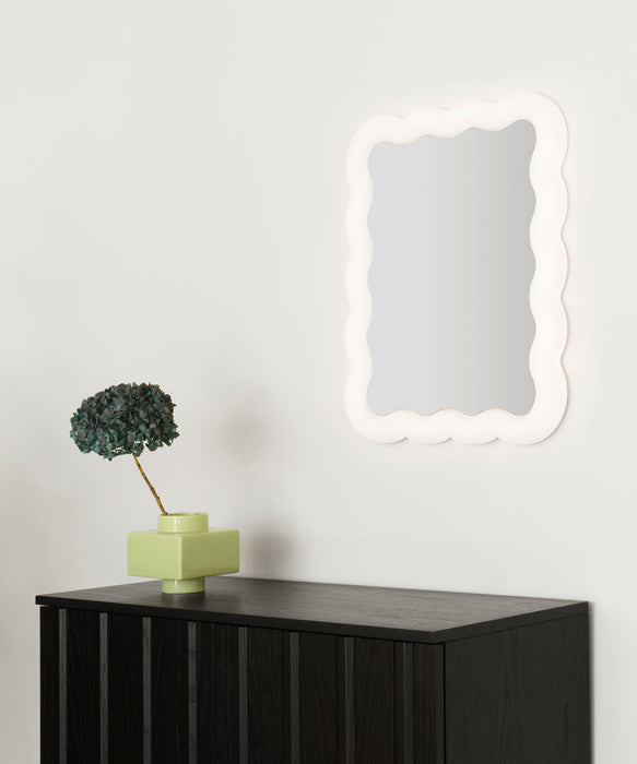 Illu Mirror 25.6 x 19.7 in. White