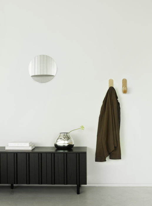 Rib Sideboard Low Soft Black