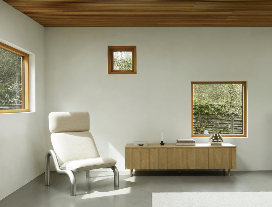 Rib Sideboard Low Oak