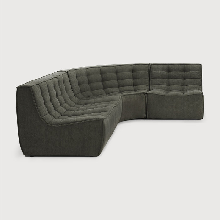 N701 modular sofa - 90° round corner