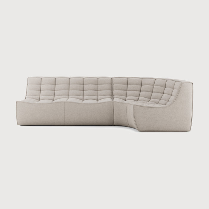 N701 modular sofa - 90° round corner