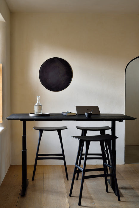 Bok adjustable desk with US Power outlet