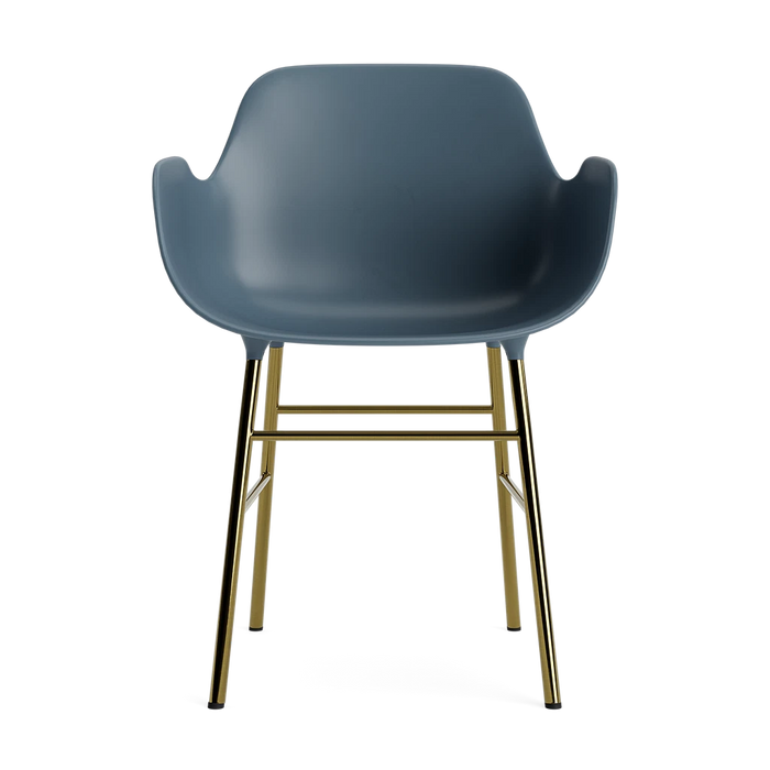 Form Armchair Brass
