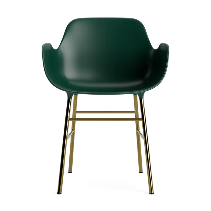 Form Armchair Brass