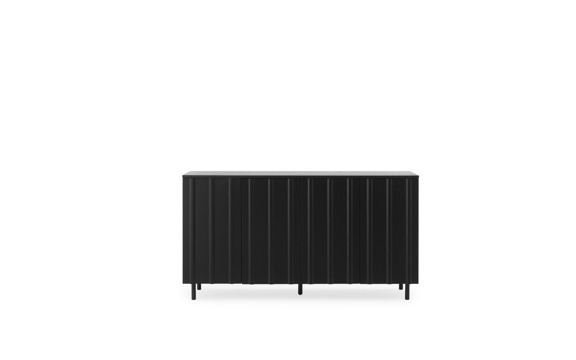 Rib Sideboard Soft Black