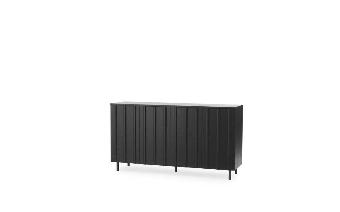 Rib Sideboard Soft Black