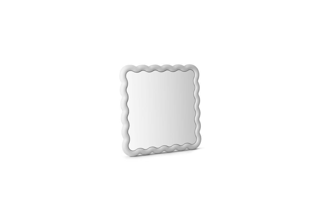 Illu Mirror 31.5 x 31.5 in. White