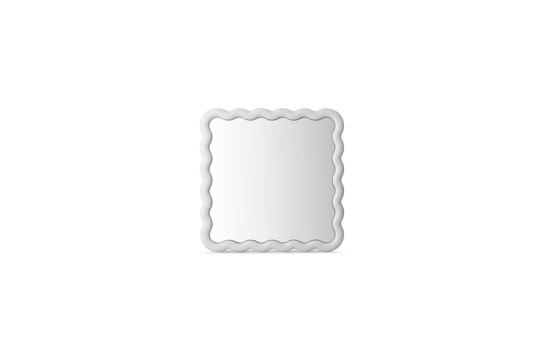 Illu Mirror 31.5 x 31.5 in. White