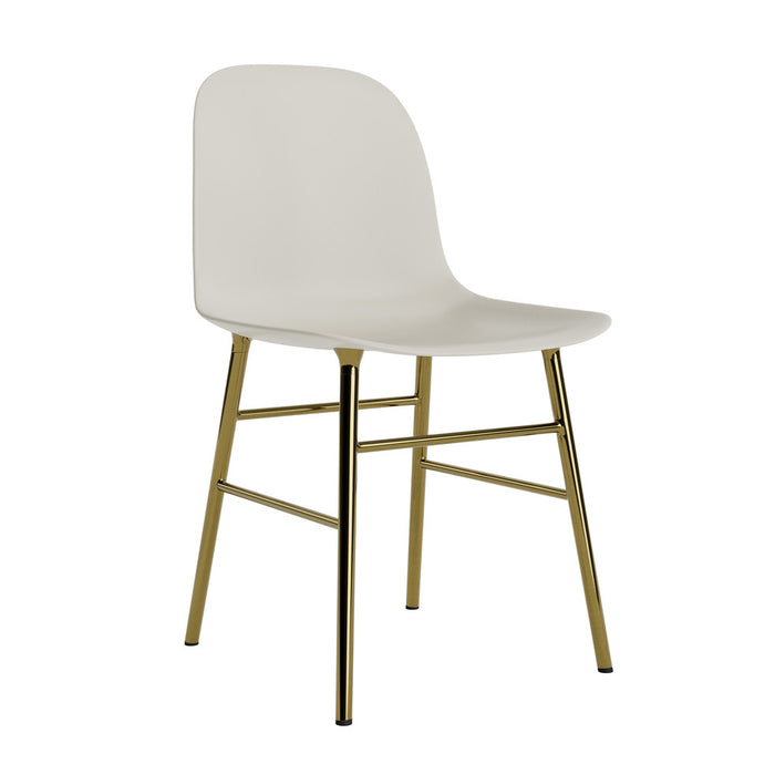 Form Chair Brass
