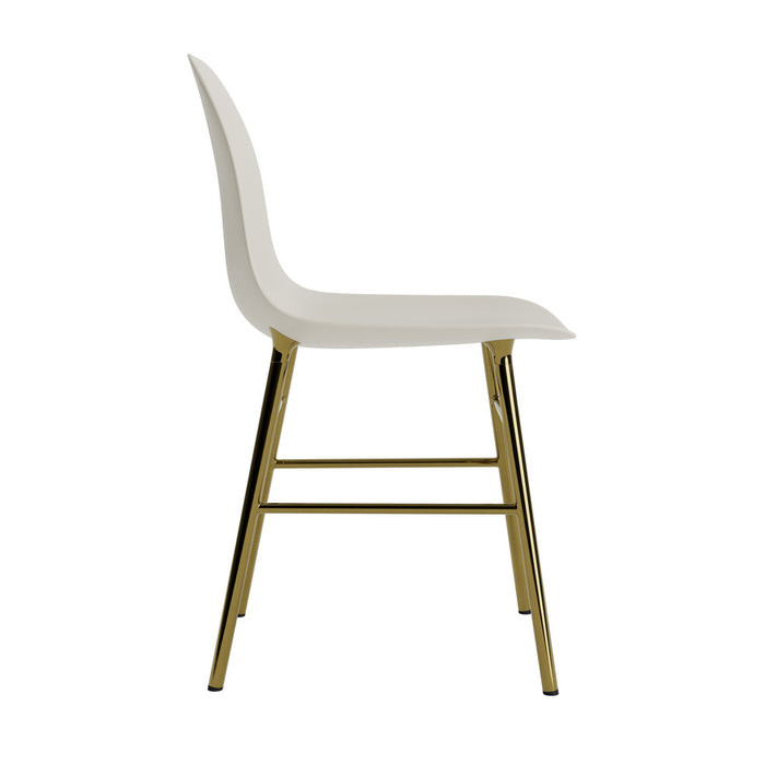 Form Chair Brass