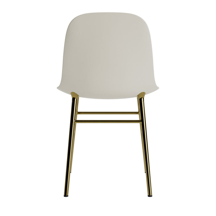 Form Chair Brass