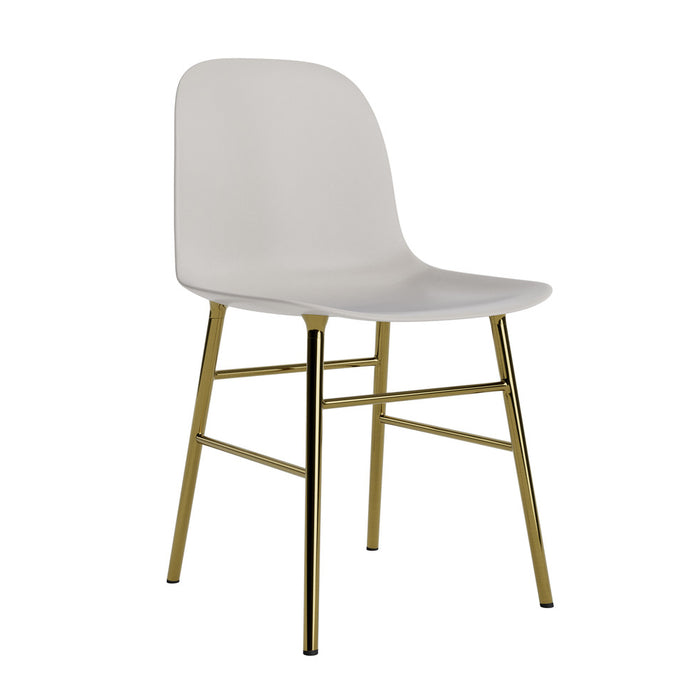 Form Chair Brass