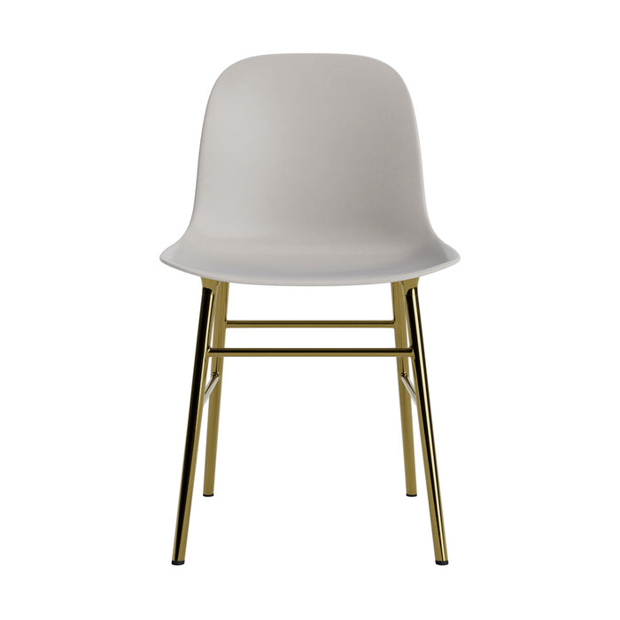 Form Chair Brass