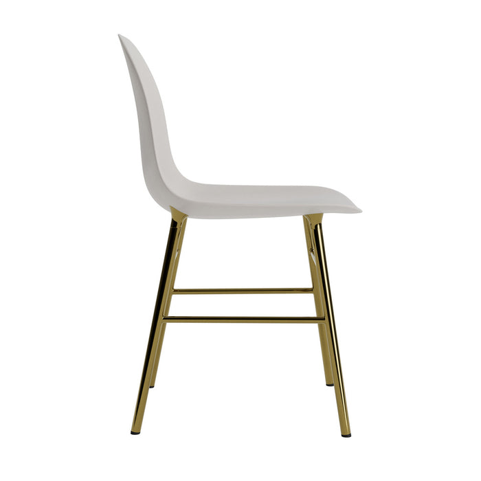 Form Chair Brass