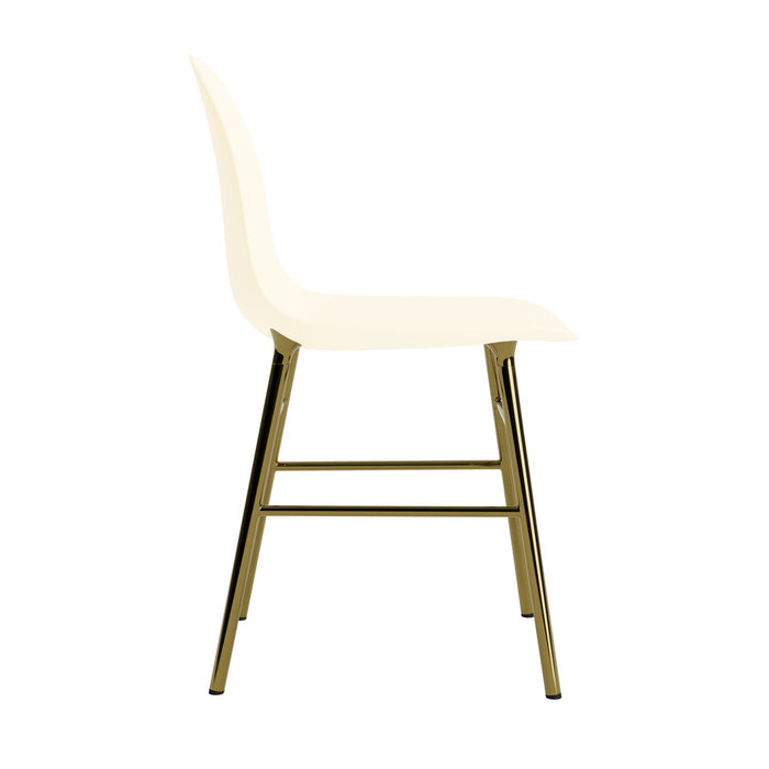 Form Chair Brass