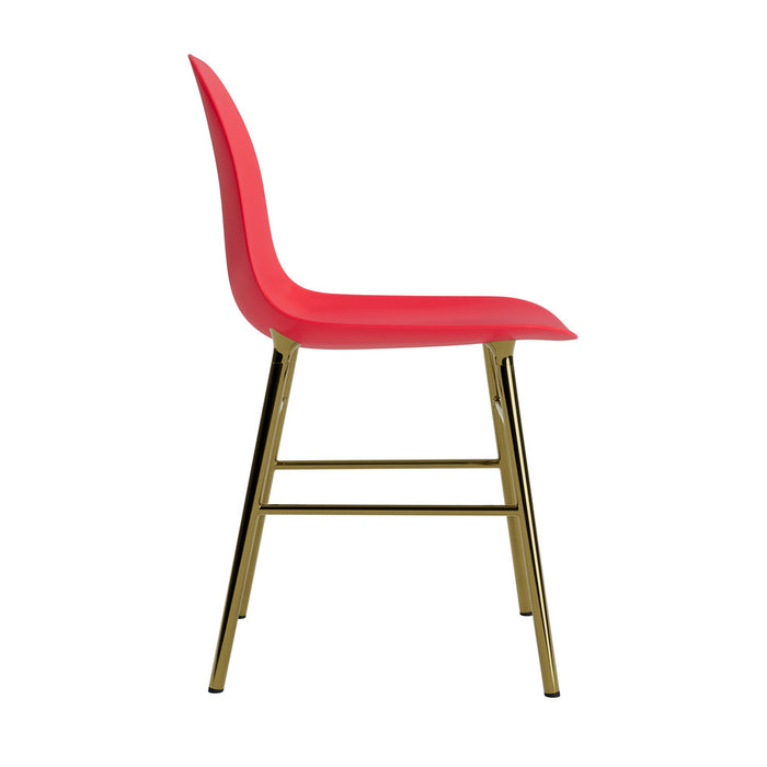 Form Chair Brass