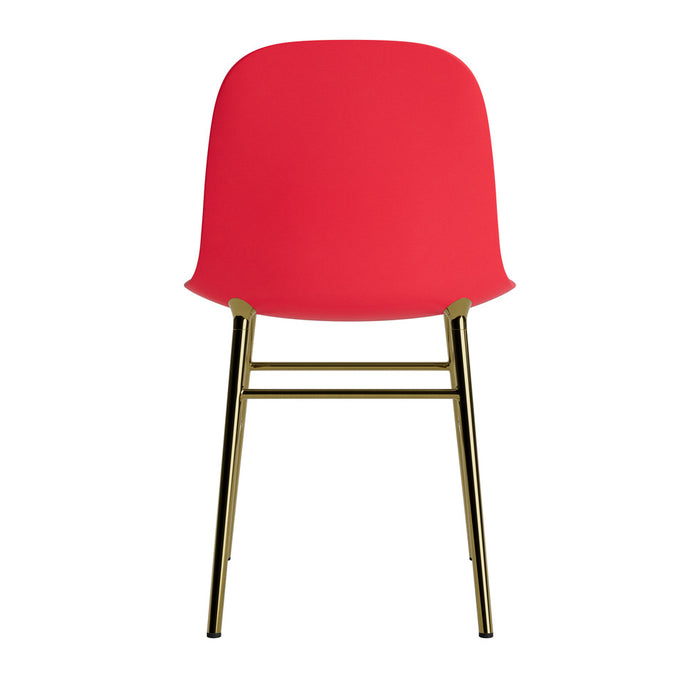 Form Chair Brass