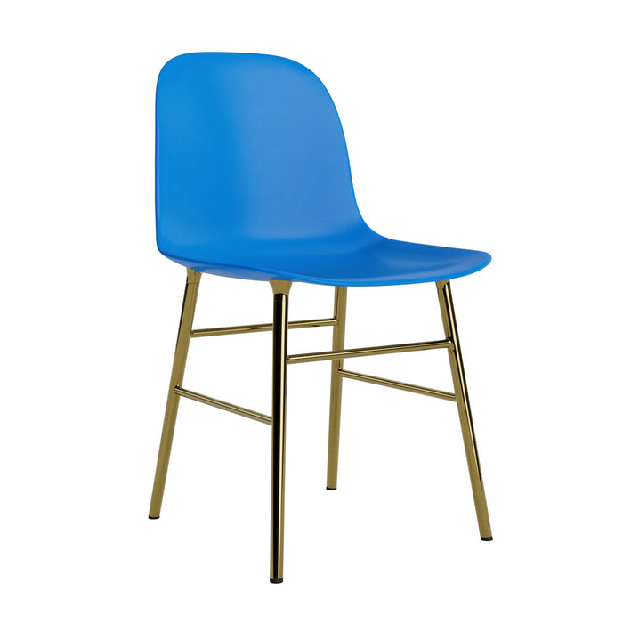 Form Chair Brass