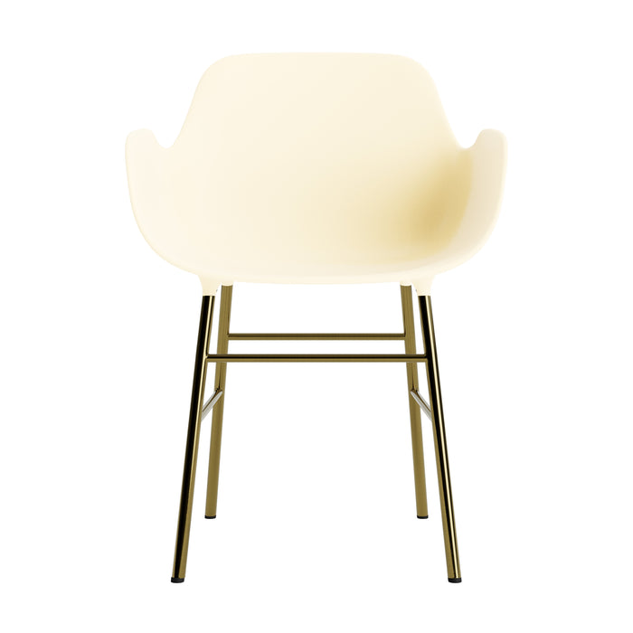 Form Armchair Brass