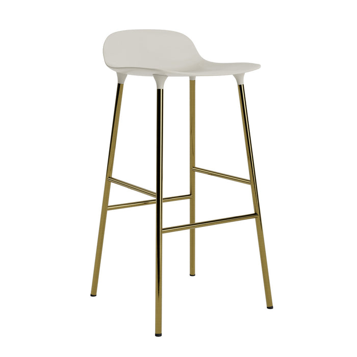 Form Barstool 29.5in Brass