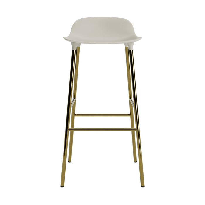 Form Barstool 29.5in Brass