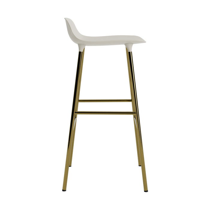 Form Barstool 29.5in Brass