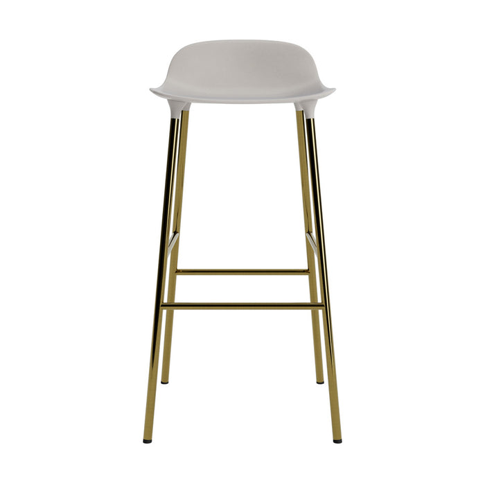 Form Barstool 29.5in Brass