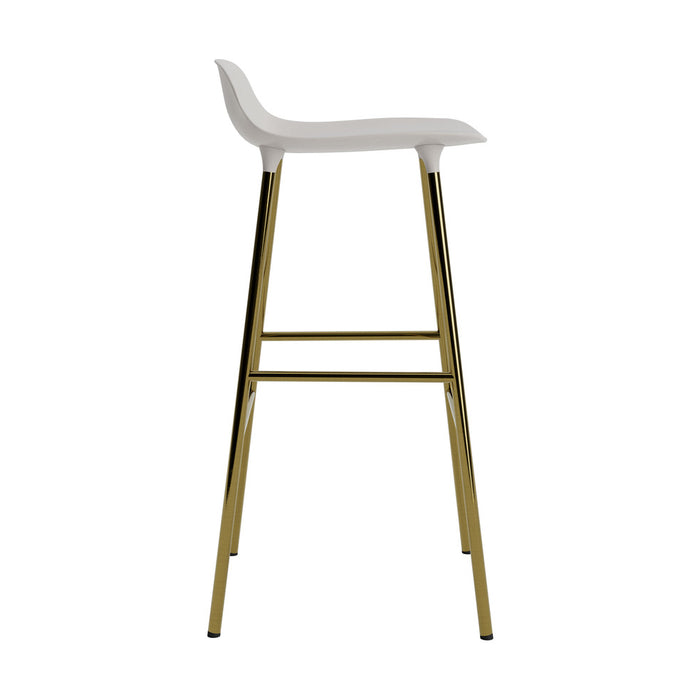 Form Barstool 29.5in Brass