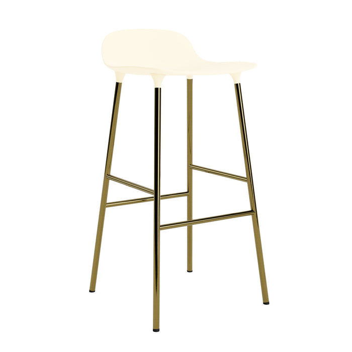 Form Barstool 29.5in Brass