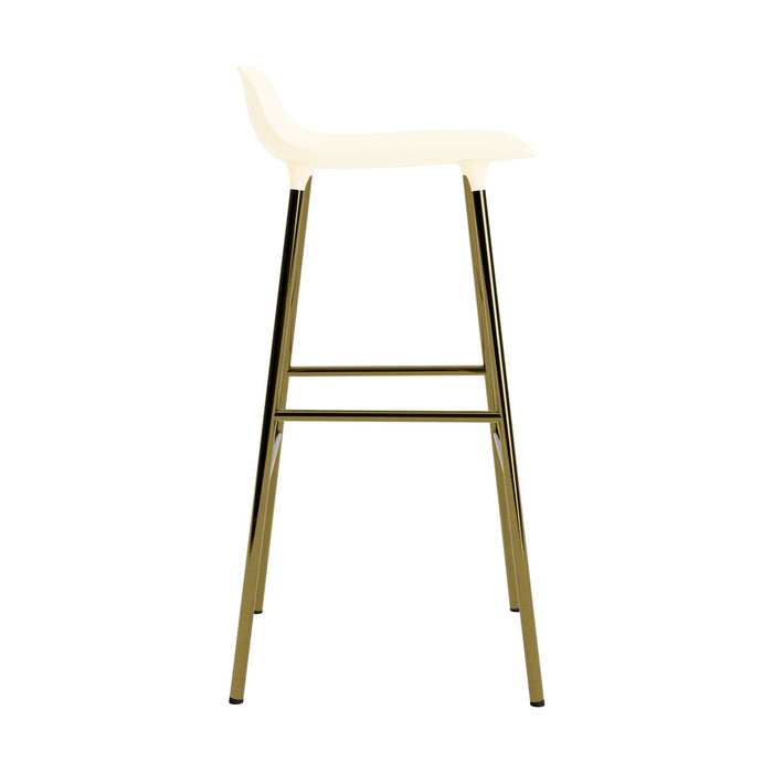 Form Barstool 29.5in Brass