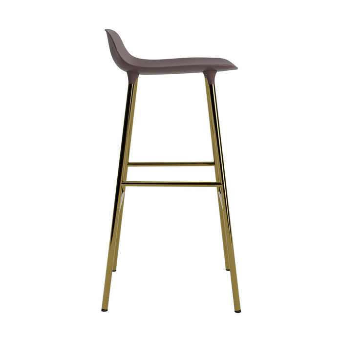 Form Barstool 29.5in Brass