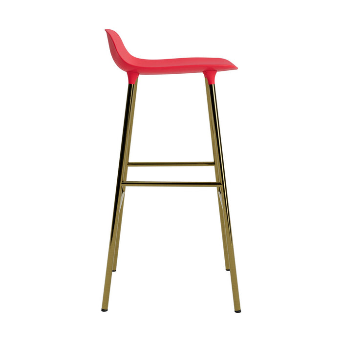 Form Barstool 29.5in Brass