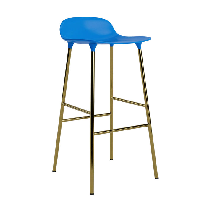 Form Barstool 29.5in Brass