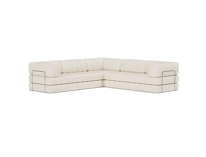 CozyPad Sleeper Sofa Corner with arms