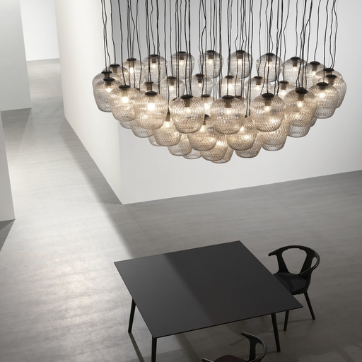 &Tradition, Blown Pendant SW3 Silver Lustre, Pendant,
