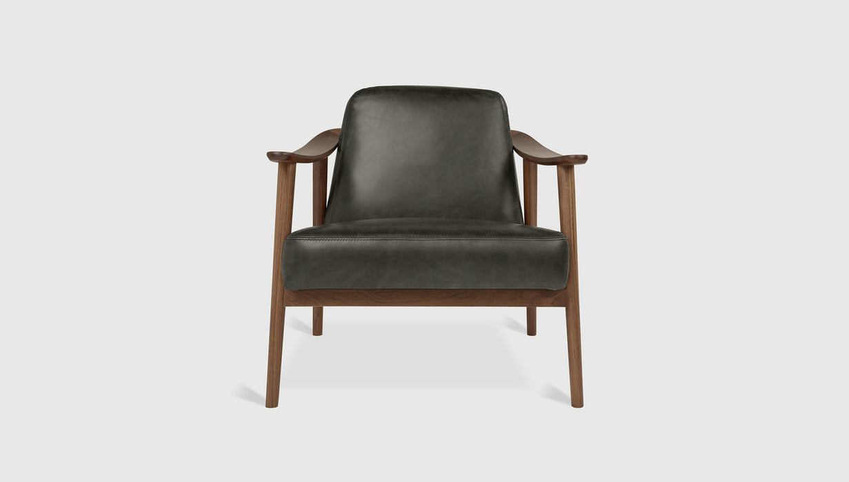 Tucson Char Leather/ Walnut