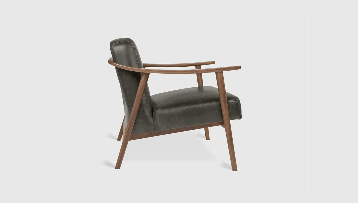 Tucson Char Leather/ Walnut