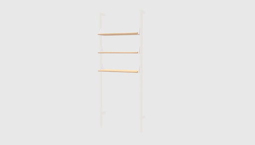 Blonde Ash/ White Brackets