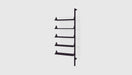 Black Uprights Black Brackets Black Shelves /